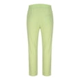 thumbnail image 4 of Chiccall Mens Casual Elastic Waist Pants Drawstring Summer Beach Pant Lightweight Stretch Trouser Green L, 4 of 5