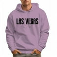 thumbnail image 6 of Men's 100% Cotton LAS VEGAS Hoodie 330g Thick Pocket Hood, 6 of 16