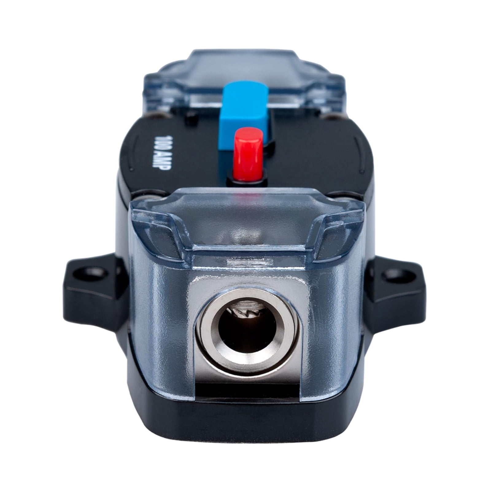Manual Reset Resettable Inverter Block Circuits Breaker Inline Fuses Holder for Trolling Motor and Stereo Sound Systems