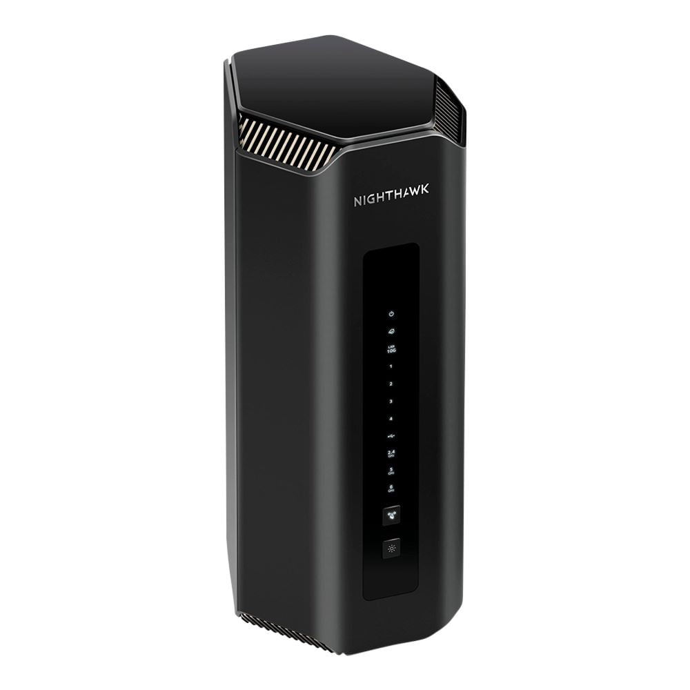 Restored NETGEAR Nighthawk Tri-Band Wi-Fi 7 Router (RS700S) Security Features BE19000 Wireless Speed (Refurbished)