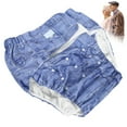 thumbnail image 4 of Adulte, sous-Vêtements Lavables Ajustables de Nuit Réutilisables pour Incontinence, pour Hommes Femmes A09 Denim, 4 of 8