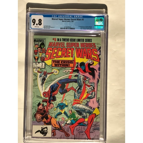 Marvel Super Heroes Secret Wars #3 - CGC 9.8 Comic Book