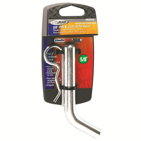 Tow Ready 63242-500 Grooved Style Hitch Pin and Clip 5/8" Hole Style 500 pack