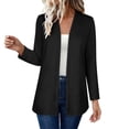 thumbnail image 3 of Guluxicc Women's Lounge Jackets Open Front Long Sleeve Everyday Wear Tops for Spring Summer Casual Outfits, 3 of 8