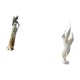 thumbnail image 5 of Estatua De Mujer Africana Con Plumas, Figura Moderna De Resina, Escultura Decorativa Ligera, Artesanía Artística Para El Hogar, Hoteles, Chimenea, Oficina O Armario., 5 of 8