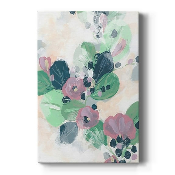 Tropical Branch Fresco I Premium Gallery Wrapped Canvas - Ready to Hang