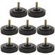 thumbnail image 1 of 8pcs Durable Rubber Foot Pads Shock Absorbing, Skid Resistant Bumper Pads for Furniture, Cutting Boards, and Appliances, 1 of 2