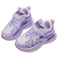 thumbnail image 5 of Ccpelsie Toddler Boys Girls Sneakers Casual Lightweight Kids Walking Skate Shoes(Purple,12), 5 of 9