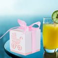 thumbnail image 4 of 50pcs Stroller Candy Sweet Gift Boxes Christening Baby Shower Party Bomboniere Favors Box (Pink), 4 of 9