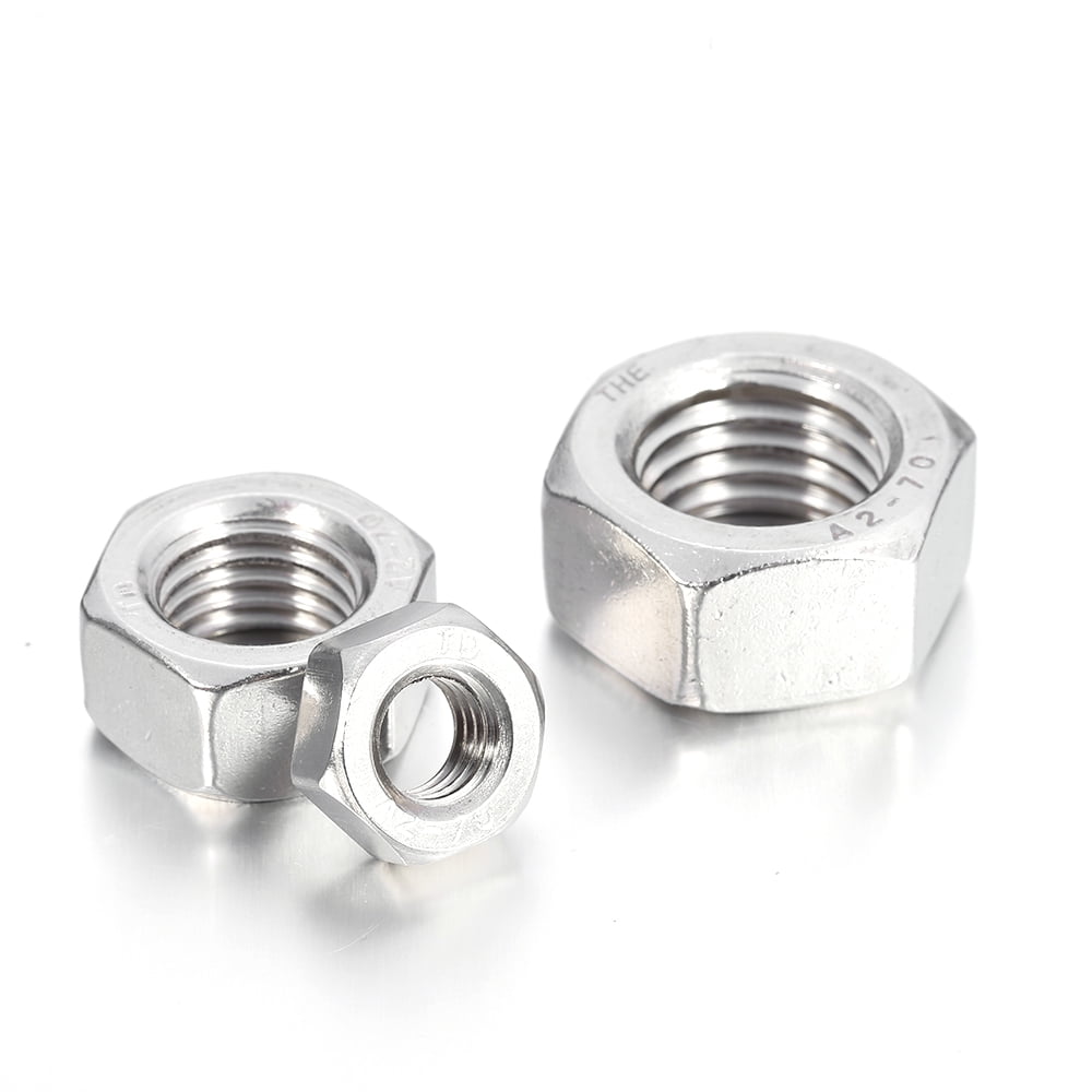 Pack of 5 nuts Full Nuts A2 Stainless Steel M20 20mm Metric Hexagonal Hex Pack of 5 nuts Full Nuts A2 Stainless Steel M20 20mm Metric Hexagonal Hex