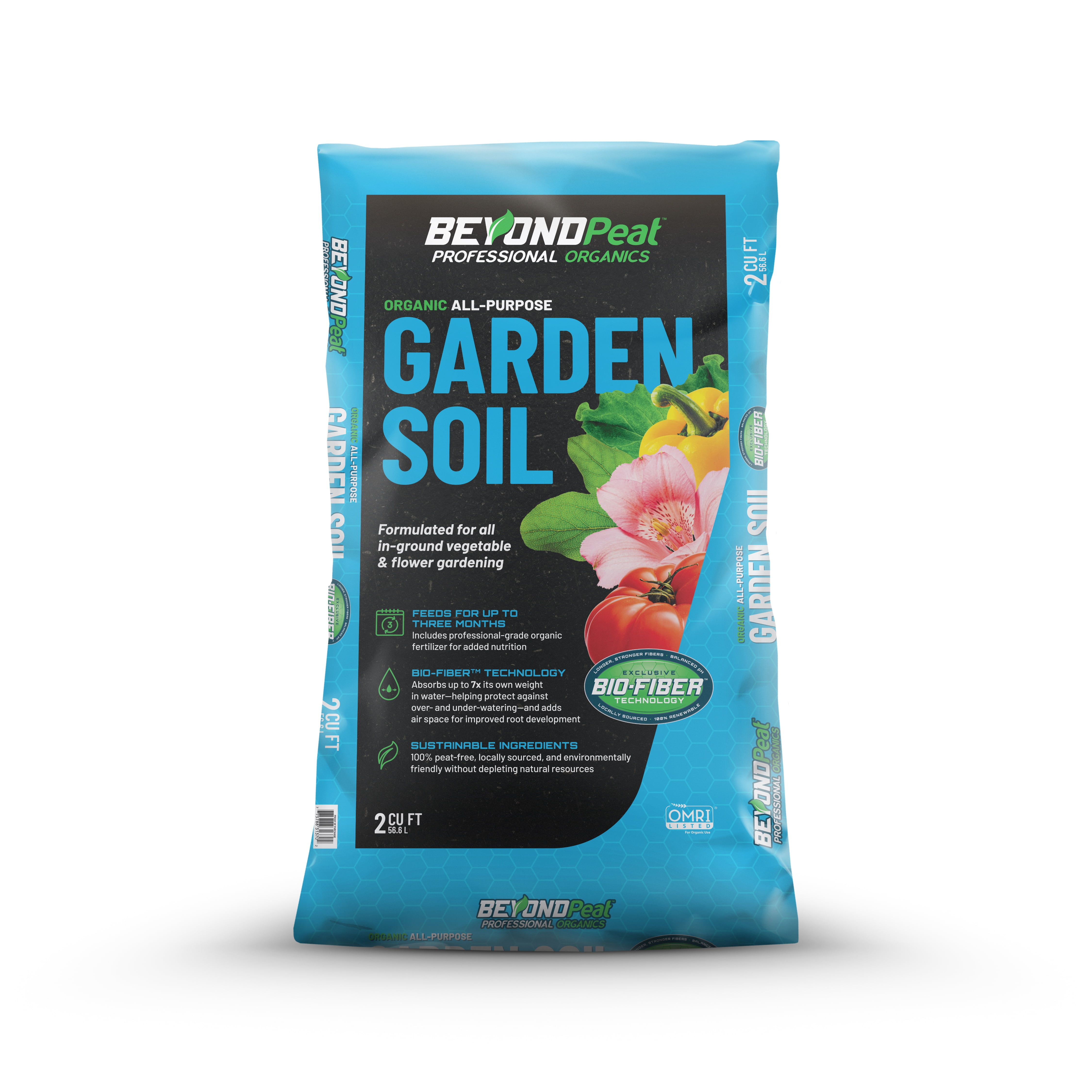 2cf Beyondpeat Organic Garden Soil Brown Walmart Com Walmart Com