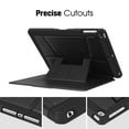thumbnail image 7 of Fintie TPU Case for iPad 9.7 inch 6th / 5th 2017 Gen & iPad Air 2 / iPad Air - Shockproof Rugged Cover, Black, 7 of 7