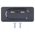 thumbnail image 2 of Dual Port Cars Chargers, Stable Car USB Charger Intelligent Circuit 3.1A  For RV, 2 of 8