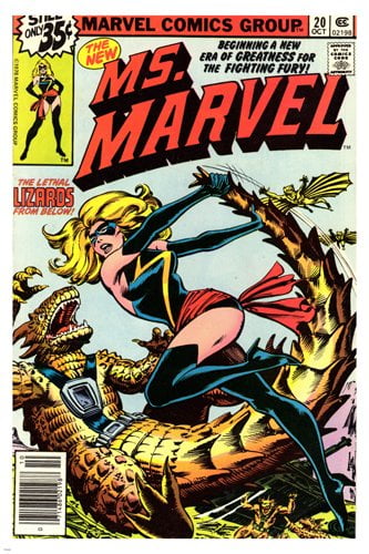 Marvel #18 FRIDGE MAGNET comic book Ms 