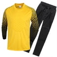 thumbnail image 4 of Adult Child Long Sleeve Soccer Football Goalkeeper's Clothes Uniform Jacket Pant, 4 of 7
