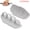 1 pair Gray N1, variant on Silicone Palm Grips for Gymnastics and Weightlifting, Grip Strengthener Gloves for Training Protection