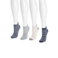 thumbnail image 5 of MUK LUKS Women's Dream Step Low-Cut Ankle Socks, 4-Pack, OSFM, 5 of 5