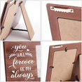 thumbnail image 4 of 1PC Lovers Romantic Picture Frame - You will forever be my always Engaged Couples Photo Frame Honeymoon Trip Gifts, 4 of 9