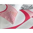 thumbnail image 4 of Ambesonne Sloth Quilted Bedspread Set 3 Pcs, Romantic Sloth in Love, Queen Size, Pink Pale Blue Black, 4 of 5
