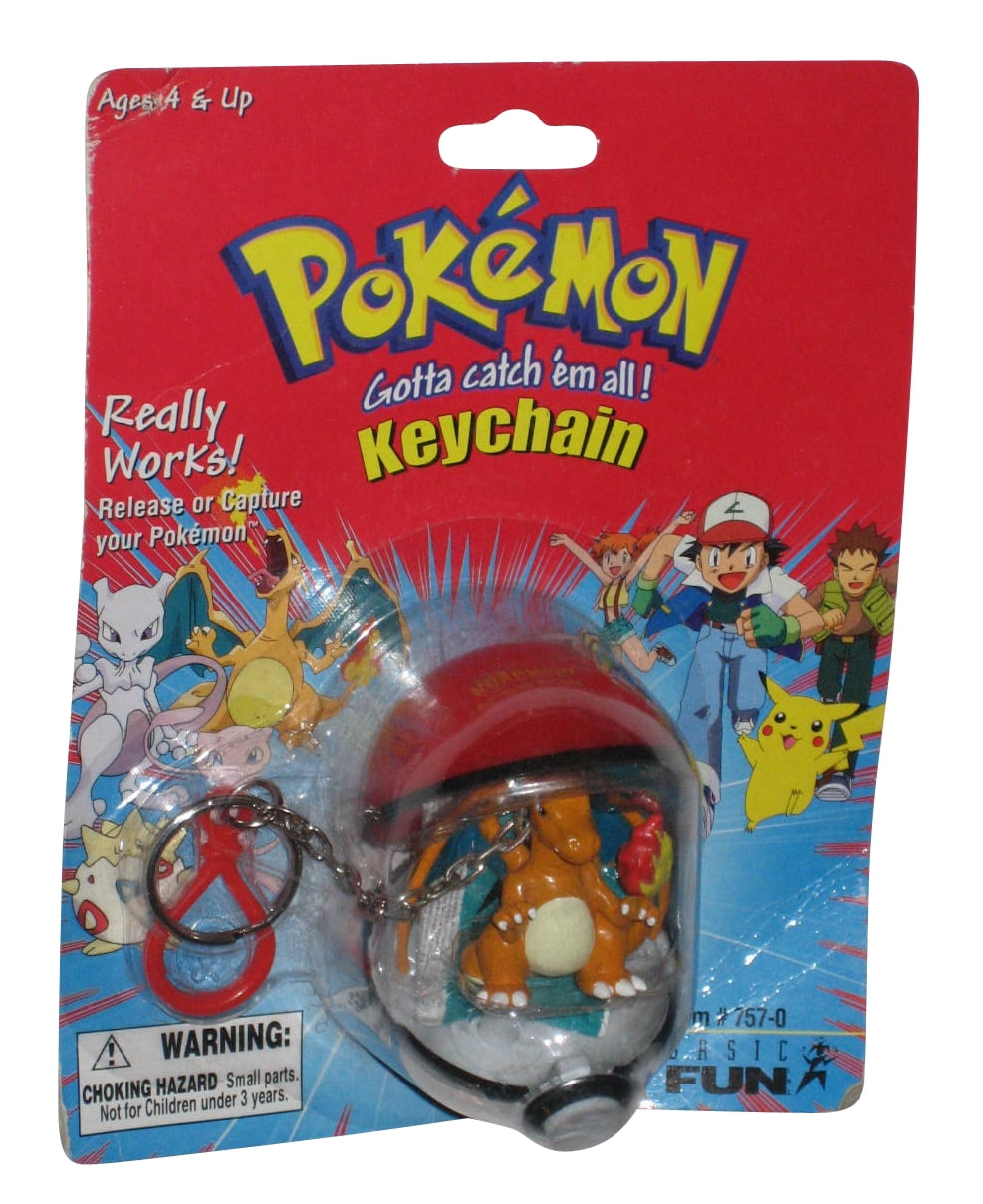 Basic Fun! Pokemon Charizard Basic Fun (1999) Figure Pokeball