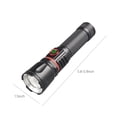 thumbnail image 4 of LED Flashlight 1000 Lumens Super Bright Flashlight Zoomable Rechargeable Flashlight With 4 Modes Powerful Handheld Flashlight COB Red Blue Magnet Work Light, 4 of 9