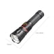 thumbnail image 4 of Linterna LED 1000 lúmenes Linterna de mano recargable con zoom súper brillante | 4 modos (Bajo-Medio-Alto-Estroboscópico) | Aleación de aluminio impermeable IPX6 | Alcance de 1640 pies | Camping al, 4 of 8