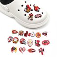 thumbnail image 1 of 20 piezas de accesorios para zapatos de fútbol (B), accesorios para zapatos de dibujos animados, utilizados para zapatos perforados, pulseras, fiestas, decoración de bricolaje., 1 of 5