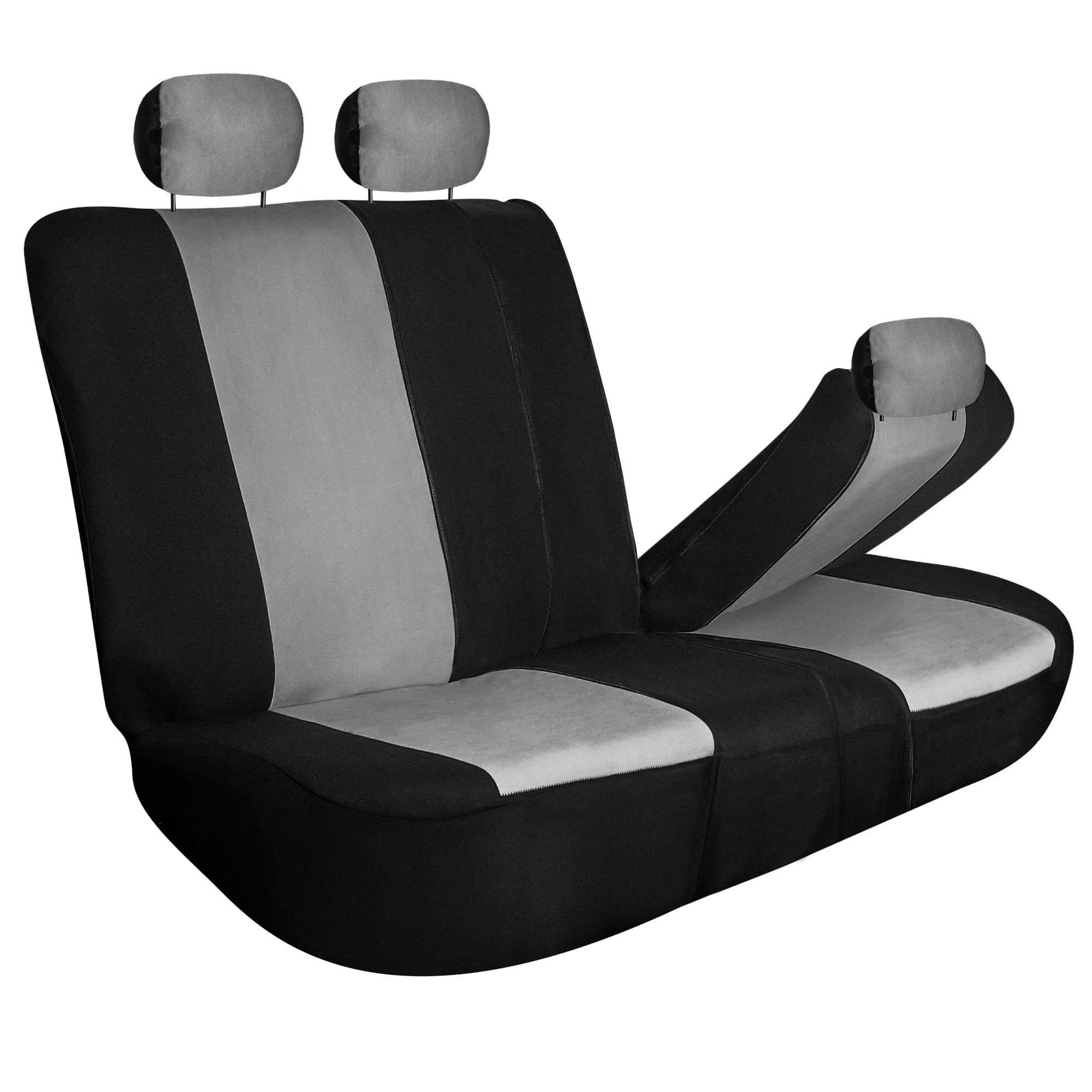 Fh Group Multifunctional Cloth Seat Covers For Car Truck Suv Van Rear Split Bench Other
