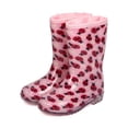 thumbnail image 4 of New Girl Jelly Beans Lady PVC Lug Sole Drawstring Rain Boot (Little / Big Kids), 4 of 5