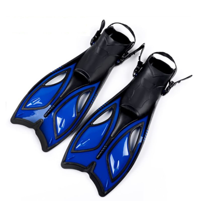 Adult Youth Snorkeling Diving Swimming Training Silicone Gel Swim Fins Flippers 