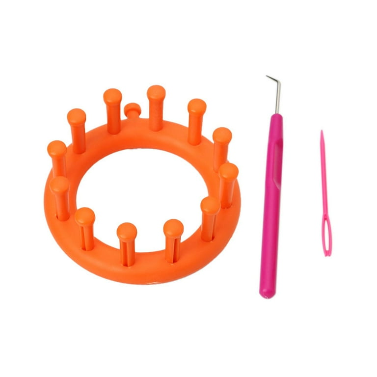 Small Round Knitting Loom Hat Loom for Kids Adults with Loom Pick