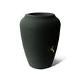 thumbnail image 2 of Algreen Wicker 50 Gallon Rain Barrel, Black, 2 of 2