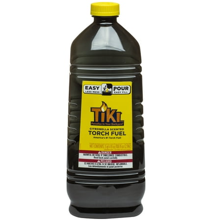 Citronella Torch Fuel - TIKI® Brand 100 oz. Citronella Scented Torch Fuel with Easy Pour System