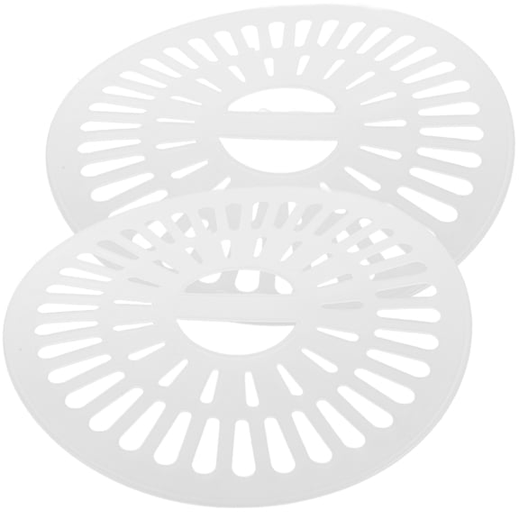 BESTOYARD 2Pcs Round Transparent Dryer Spinner Cap for Washing Machine Press Plate Splash Prevention