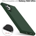 thumbnail image 5 of Compatible with Samsung Galaxy S22 Ultra Case,Soft Flexible Silicone Gel Rubber Bumper Cover,Slim Fit Full Body Shockproof Protective Phone Case for Samsung Galaxy S22 Ultra Dark Green, 5 of 15