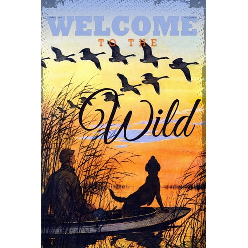 "Welcome Wild" Painting Print on Wrapped Canvas