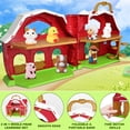 thumbnail image 4 of Marionetas Toy Farm Animal Finger Puppets Big Red Barn para 1 a 3 años, 4 of 7