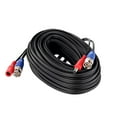 thumbnail image 2 of 1Pack Black 60Ft /18. 2-In-1 Video Power Cctv Cable Bnc Extend Cord For Home Cameras Dvr System, 2 of 7