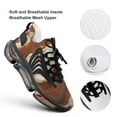thumbnail image 4 of 2024 Colorful Marble Pattern Women Or Men Lace Up Flat Sneakers Female Mesh Walking Footwear, 4 of 8