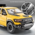 thumbnail image 2 of 1:32 DODGE Mammoth 1000 TRX, modelo de coche pickup de aleación, modelo de vehículo todoterreno de Metal fundido a presión, simulación de sonido y luz, juguete para regalo para niños, 2 of 5