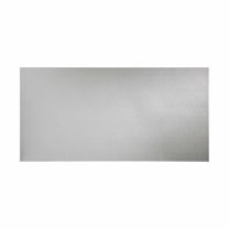 FASÄDE Hammered Decorative Vinyl 4ft x 8ft Wall Panel in Argent Silver