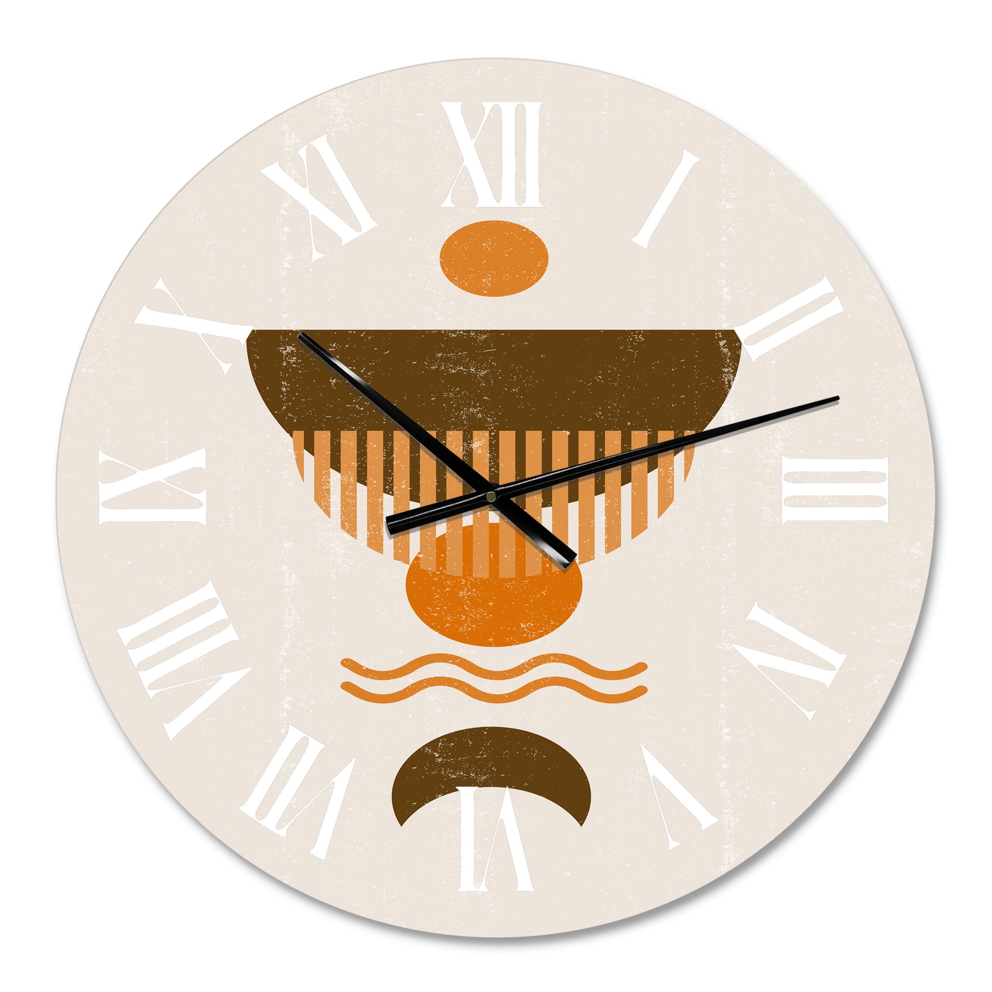 Designart 1 in Quartz Modern/Contemporary Wall Clock