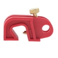 thumbnail image 2 of Bloqueo De Disyuntor Universal De 6 Piezas Rojo Con Tornillo Torcido Sunnimix Bloqueo de interruptor automático, 2 of 8