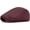 Dark Red, variant on CoCoMangos Men Faux Leather Newsboy Flat Hat Golf Driver Duckbill Cabbie Ivy Cap