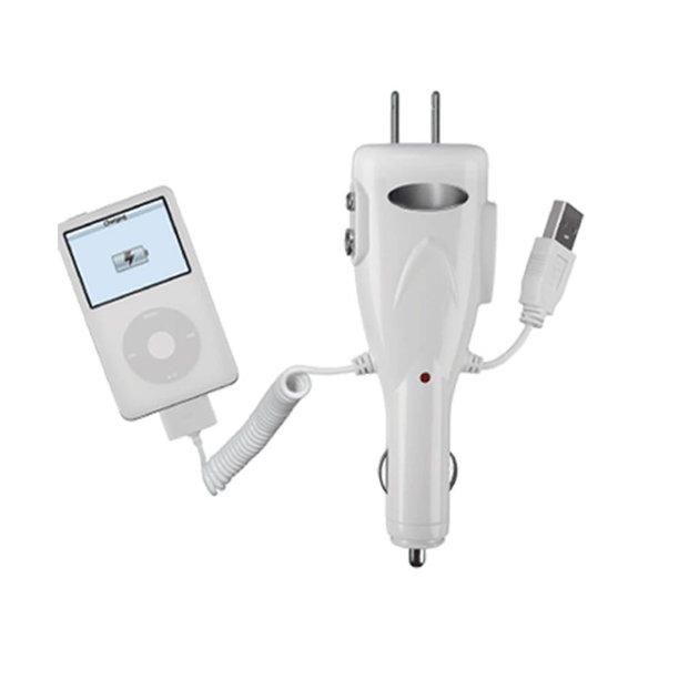 Isupercharge Portable 4 Way Charger For Ipod 1st Thru 5th Generations As Seen On Tv Walmart Com Walmart Com