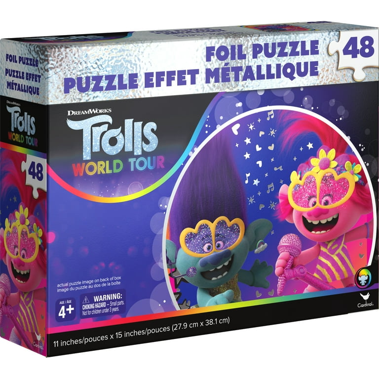 Trolls World Tour 48-Piece Puzzle - High-Quality Kids Toy