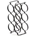 thumbnail image 2 of Mango Steam 6 Bottle Counter-top Wine Rack - Storage Organizer for Kitchen Countertops, Pantry, Fridge - (Black), 2 of 7
