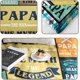 thumbnail image 4 of LHSHID Papa Gifts Blanket Gifts for Papa Papa Gifts from Grandchildren Papa Birthday Gifts Best Papa Gifts Birthday Gifts for Papa Dad Daddy Papa Gift Ideas Soft Throw Blanket 30"x40", 4 of 7