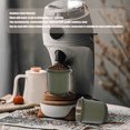 thumbnail image 5 of Coffee Dosing Cup, 150ML 58mm Hands Free Stainless Steel Universal Inverted Coffee Powder Cup for Coffee Machine [Army Green ], 5 of 5