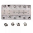thumbnail image 1 of 12 pcs stainless steel dental crowns for children/adults temporary, 1 of 3